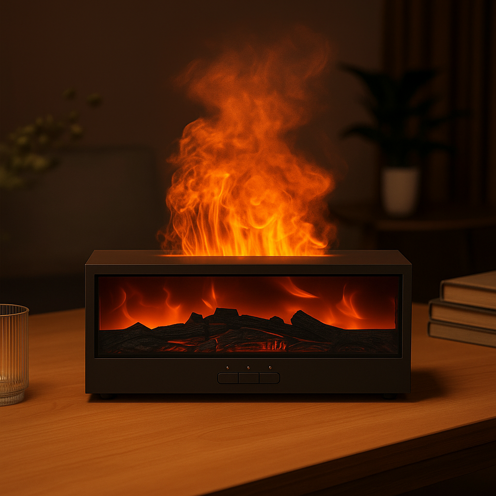 Aurora Flame Diffuser 🔥🌈