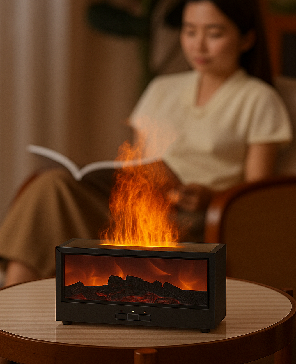 Aurora Flame Diffuser 🔥🌈