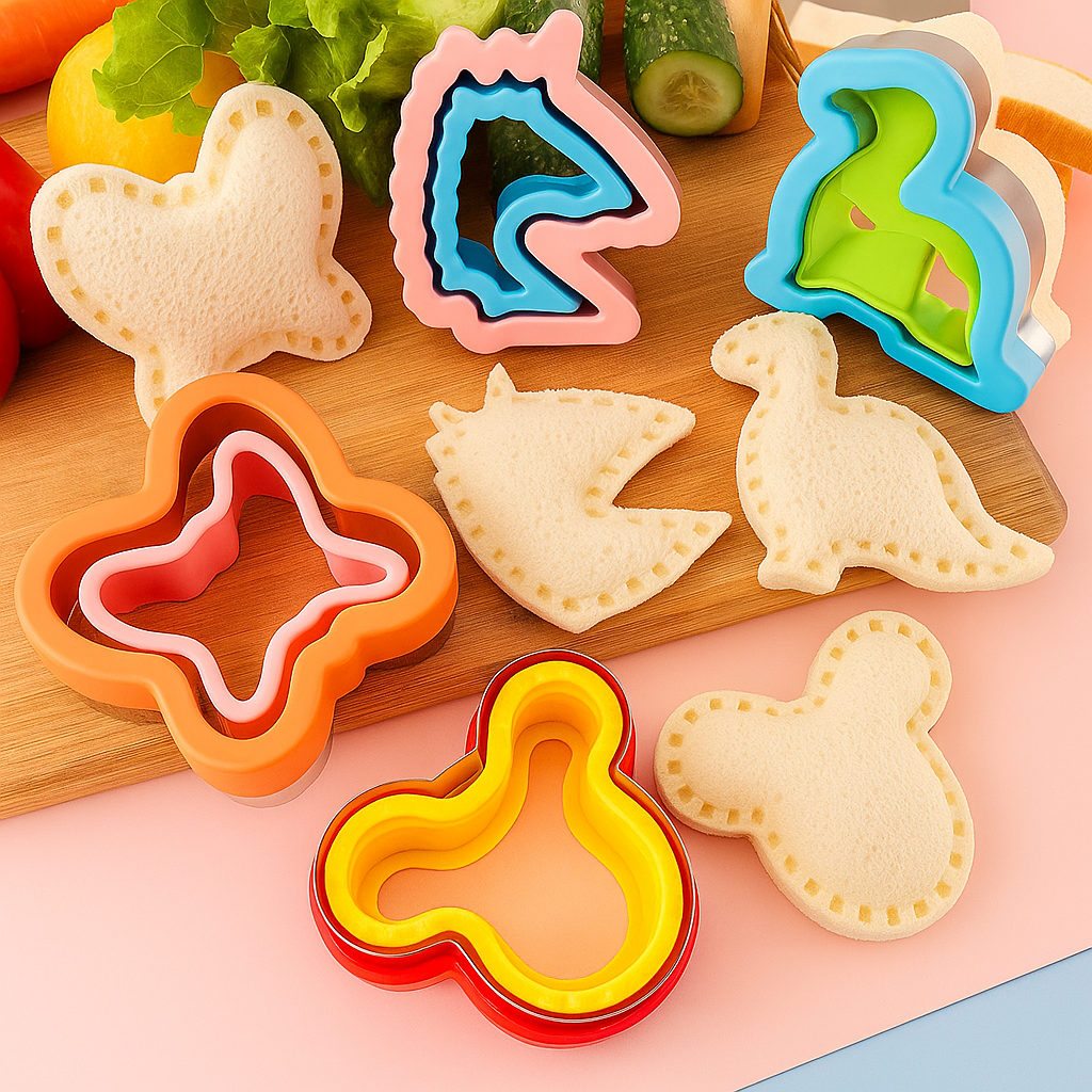 Your kid’s first baking adventure made simple "FunBite Cutter Set 🍪✨"
