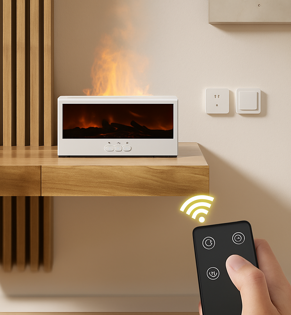 Aurora Flame Diffuser 🔥🌈