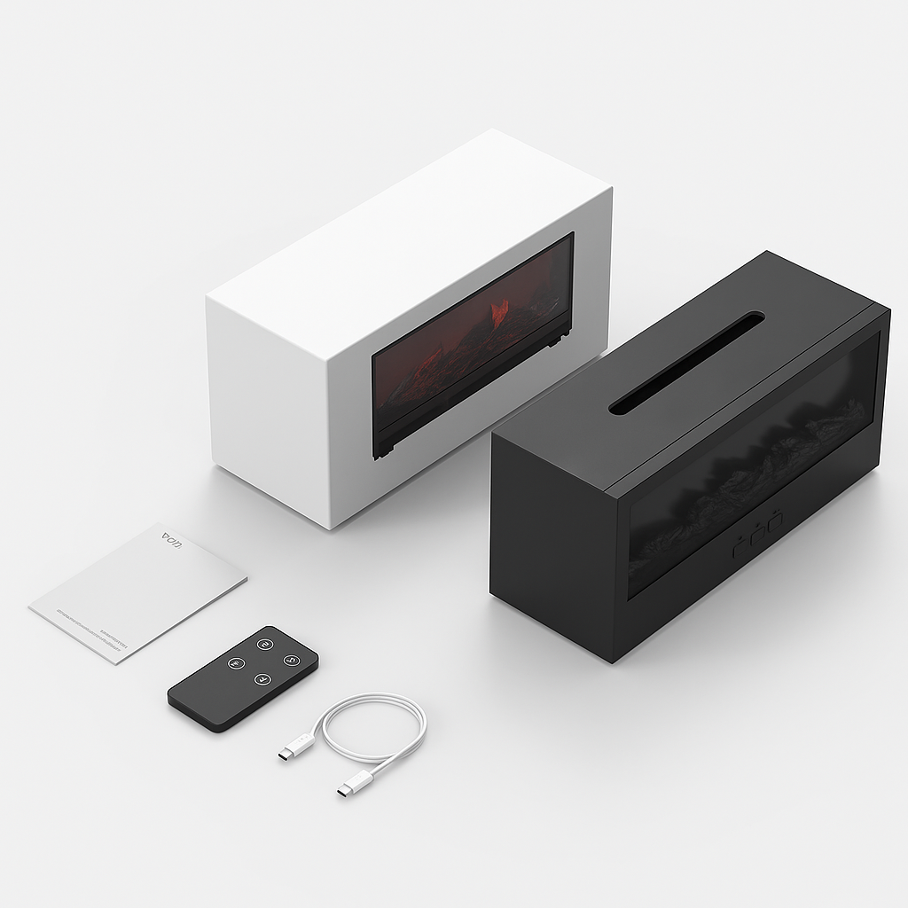 Aurora Flame Diffuser 🔥🌈